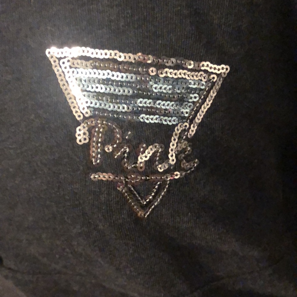 Pink Victoria’s Secret pullover sweatshirt with buttons and sequins - Picture 2 of 9